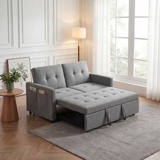2 Seater Sofa Bed,3-in-1