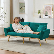 2-Seater Sofa Bed – Velvet