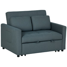HOMCOM 2 Seater Sofa Bed
