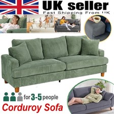 Modern 3/4 Seater Corduroy