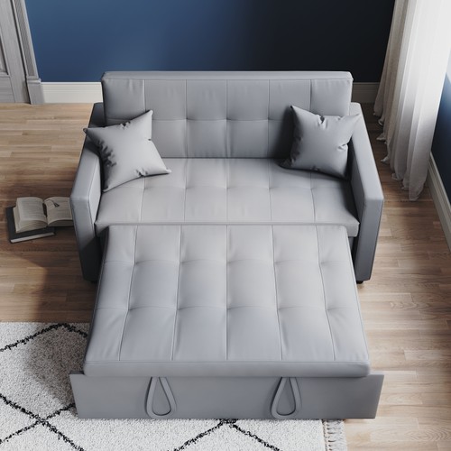 Sofa bed grey seater living - seater,