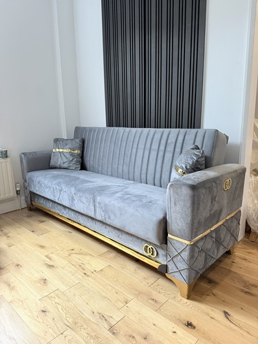 Grey gold guggi - gold,