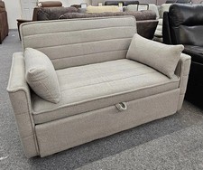 2 Seater Fabric Sofa Bed –