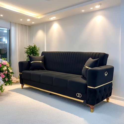Black gold guggi seater - guggi, 3